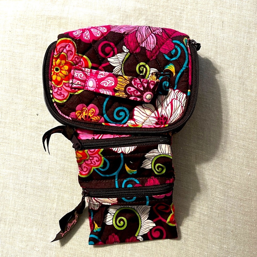 Vera Bradley Mod Floral Pink Jewelry Case